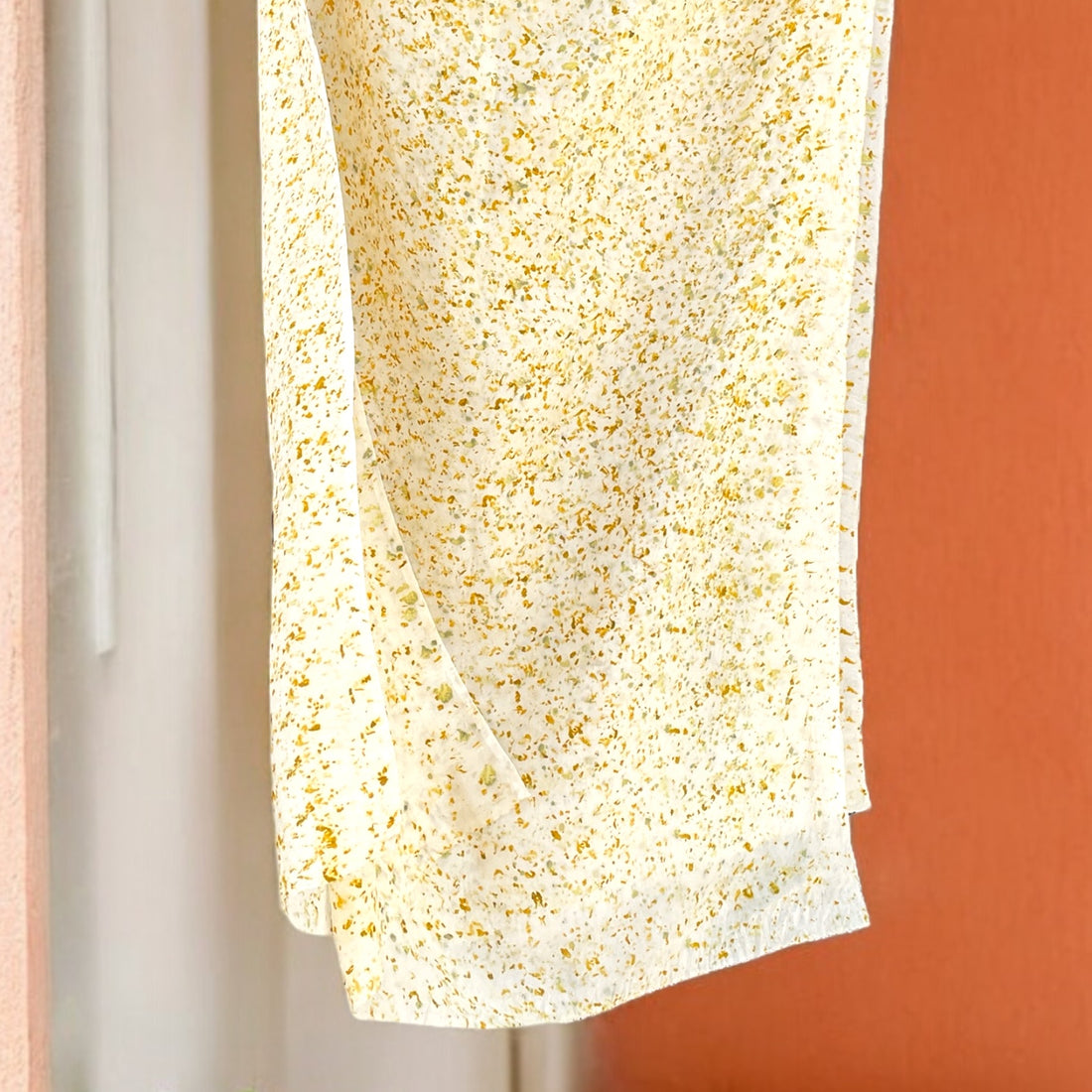 Eco-printed Muslin Stole